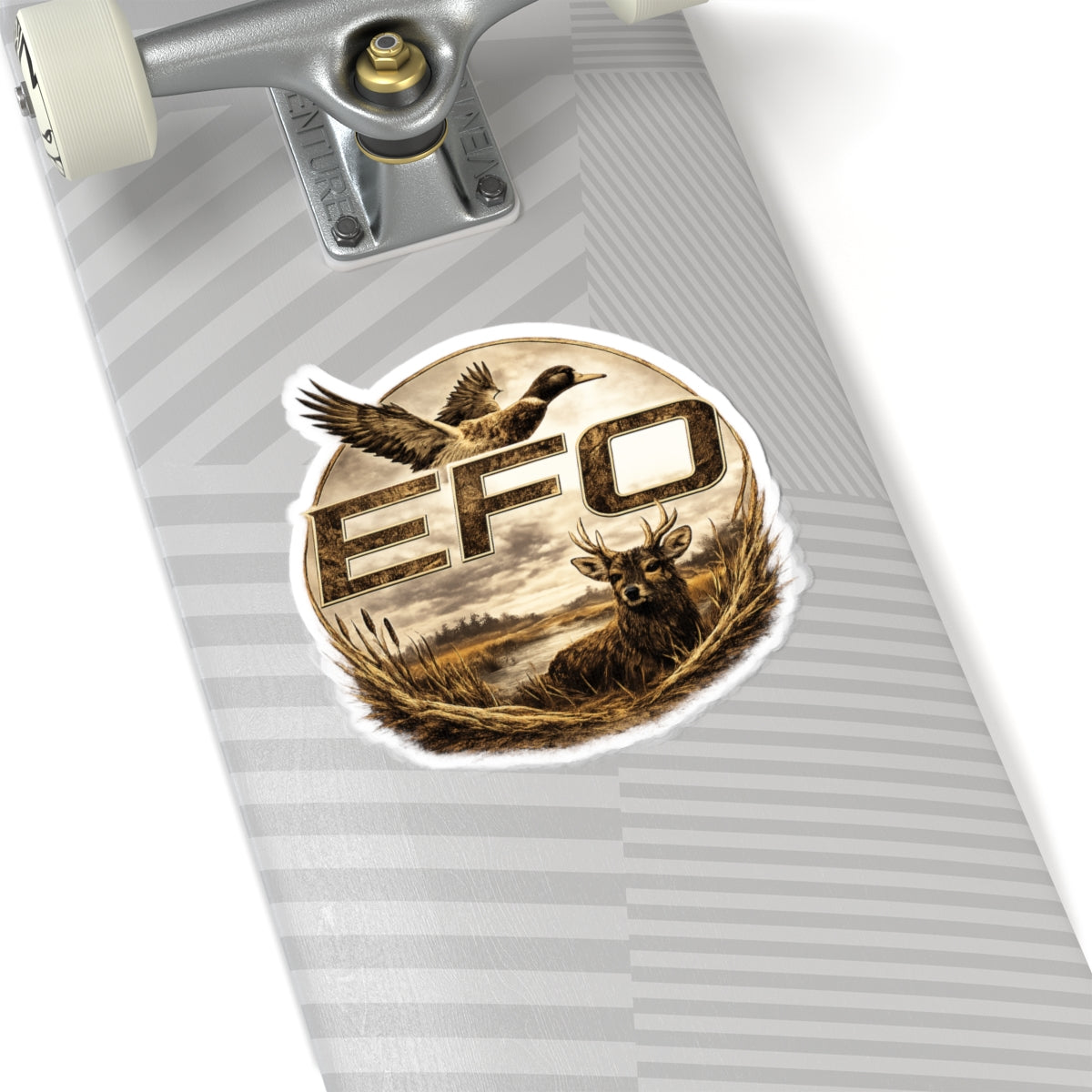 EFO Wildlife Sticker — Duck & Deer Outdoor Hunting Decal