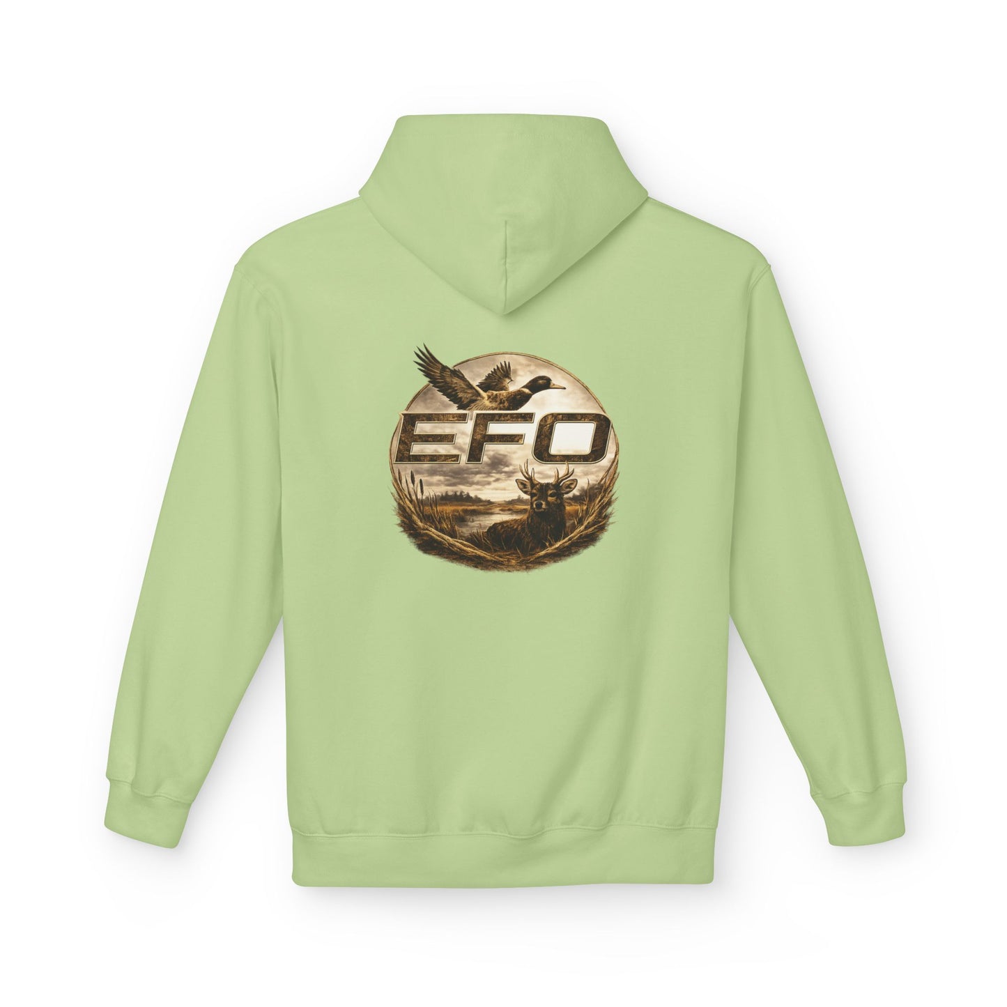 EFO Duck Hunting Logo Hoodie — Outdoor Hunting Crewneck